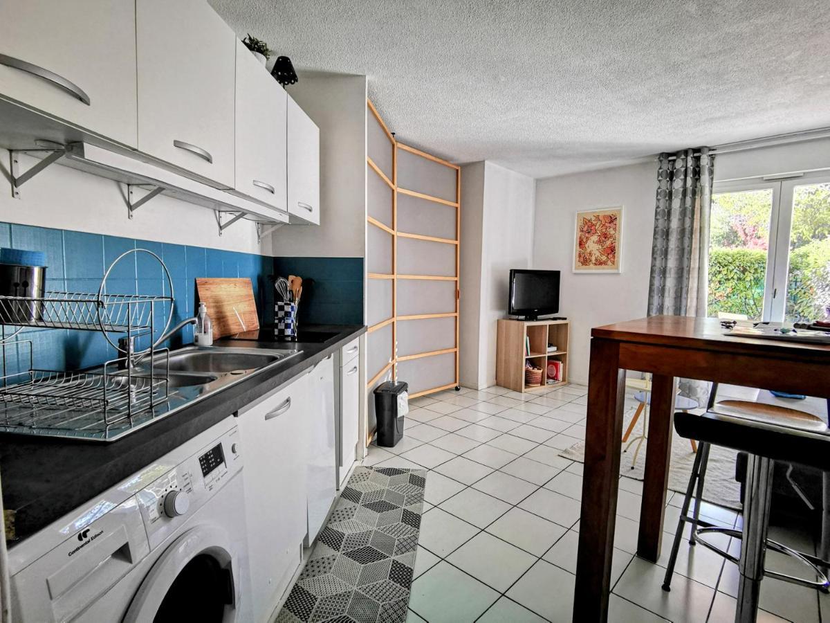 Appartement La Bulle Bleue - Parking-terrasse-aeoport-meet
